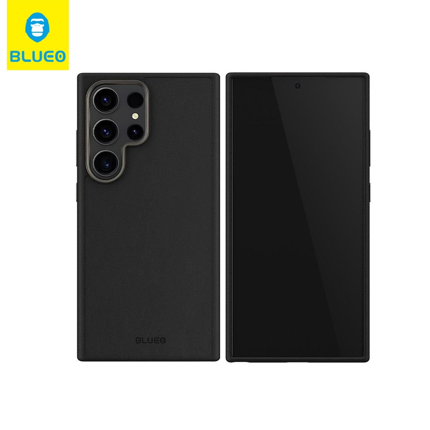 BLUEOMr. Gorilla Samsung S25 Ultra Compatible Synthetic Leather Metal Camera Protector Air Channel PU Leather Case