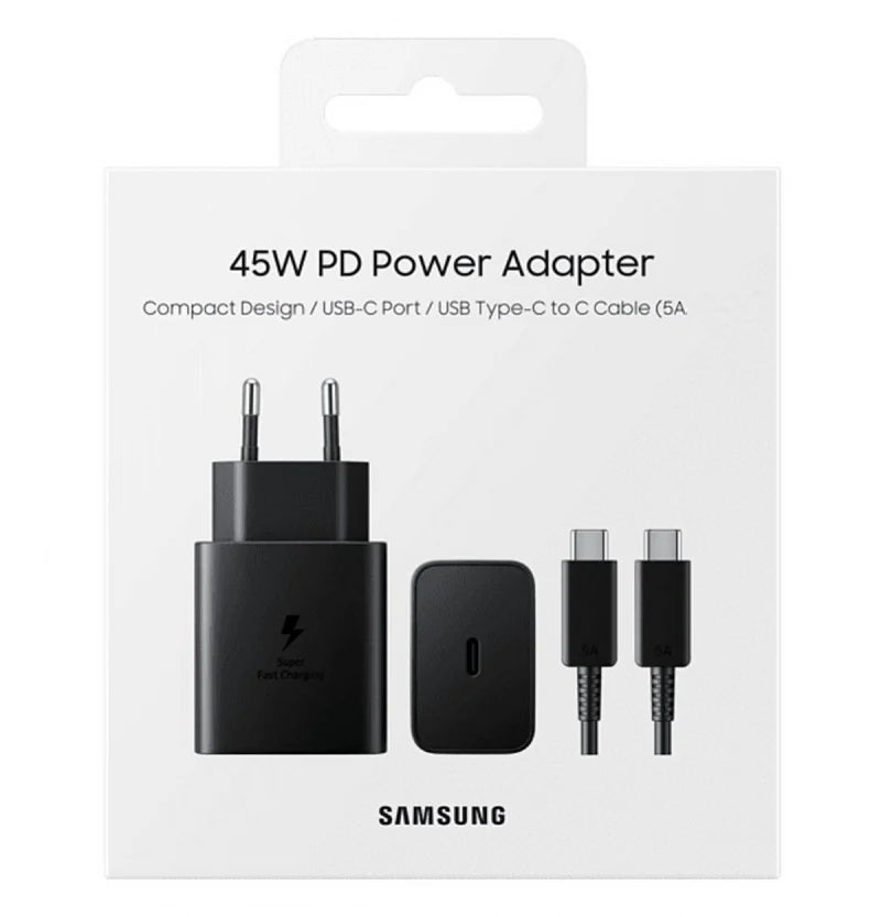 SAMSUNG 45W POWER ADAPTER WITH CABLE