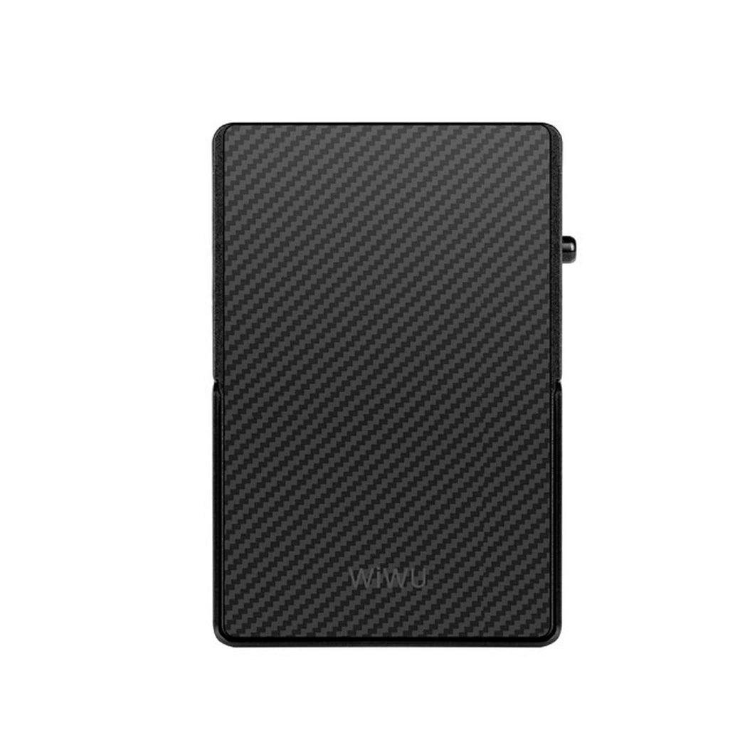 WIWU ARAMID FIBER WARRIORS MAG METAL STAND CARD HOLDER