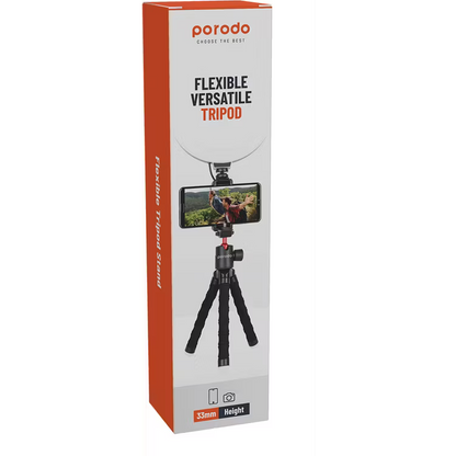 PORODO FLEXIBLE VERSATILE TRIPOD