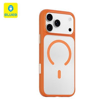 Blueo Skin Friendly Frosted Anti Drop Case – iPhone 17 Pro – Orange