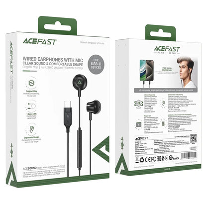 ACEFAST WITH MIC L2 WIRED EARPHONES WITH MIC CLEAR SOUND & COMFORTABLE SHAPE