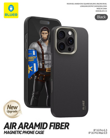 BLUEO AIR ARAMID FIBER MAGNETIC CASE IP 16 PRO MAX