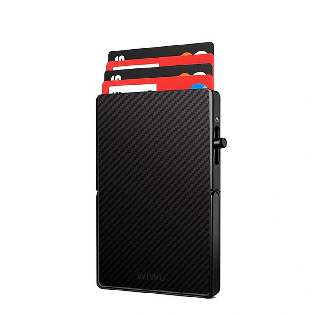 WIWU ARAMID FIBER WARRIORS MAG METAL STAND CARD HOLDER